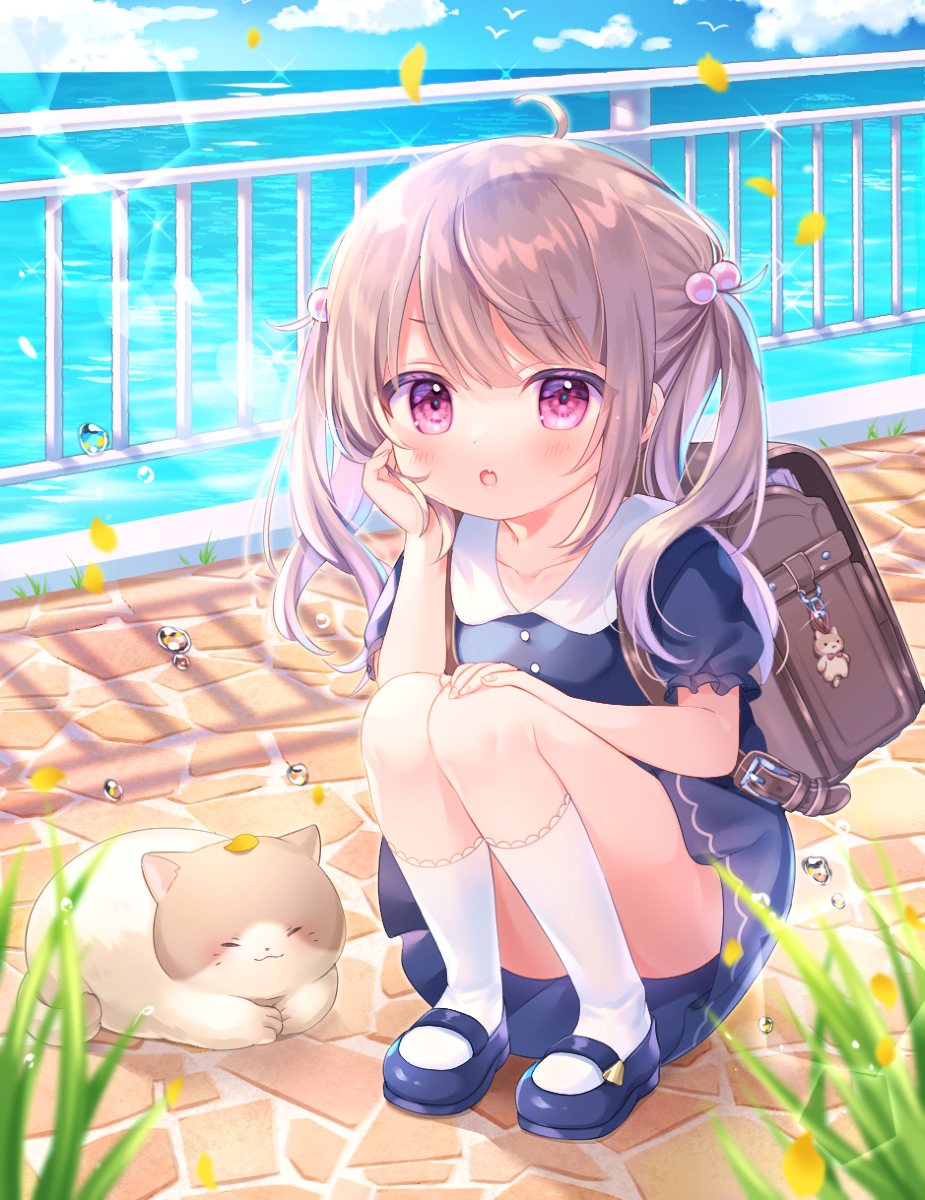 This is a pixiv picture whose title is にゃ.