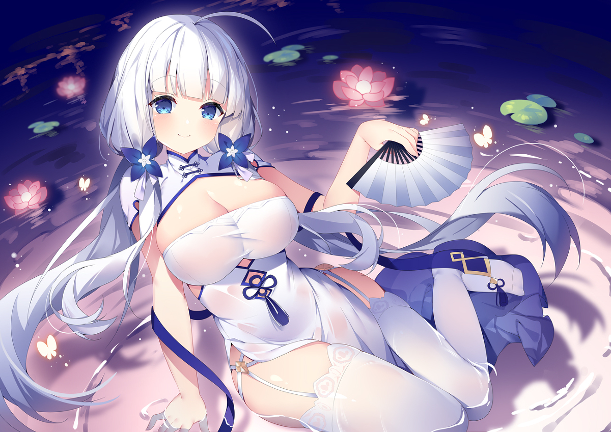 This is a pixiv picture whose title is イラストリアス.