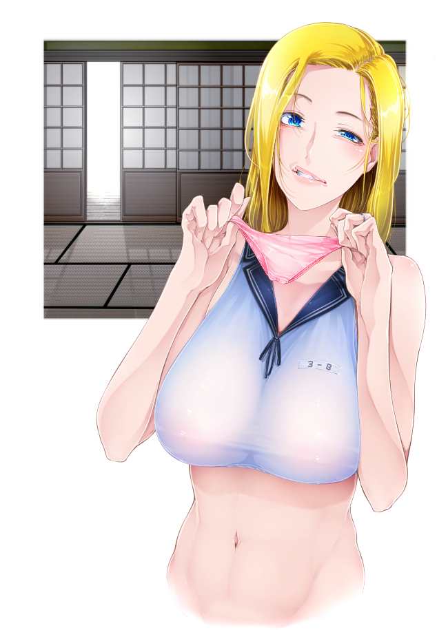 This is a pixiv picture whose title is \⊛乳袋⊛/.