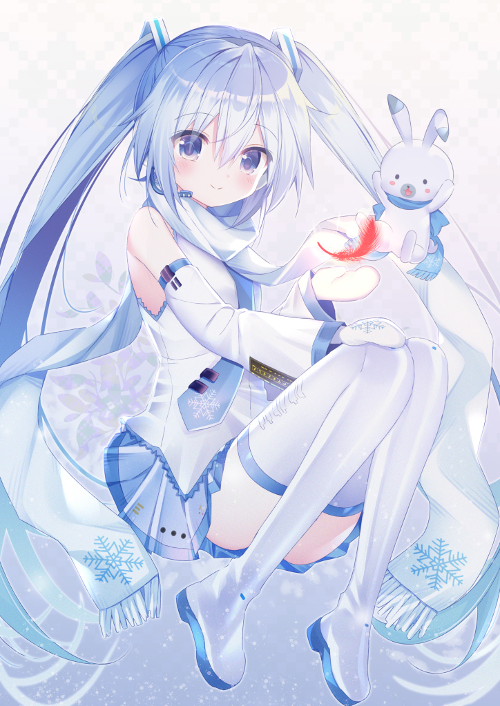 This is a pixiv picture whose title is ❄️.