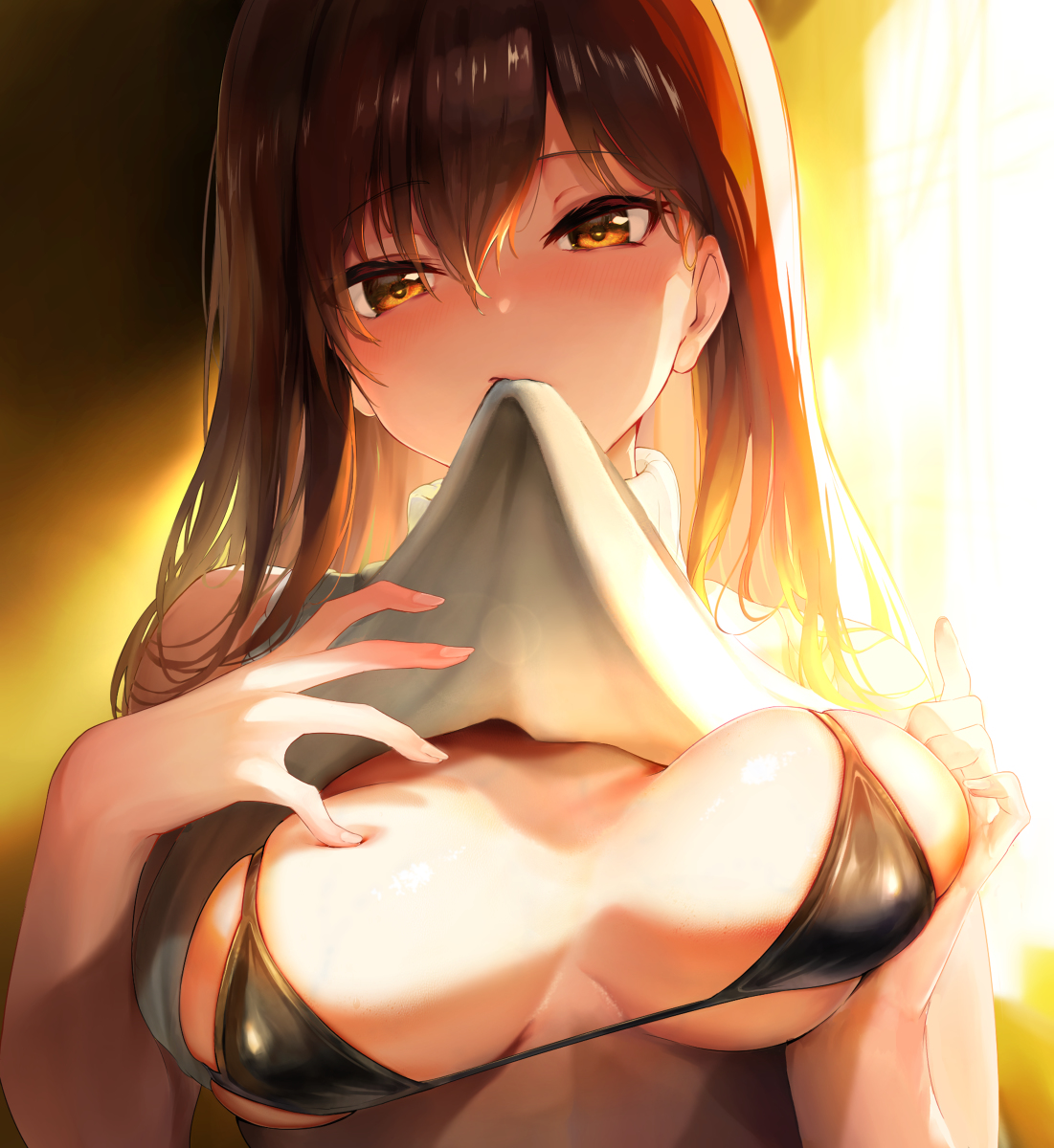 This is a pixiv picture whose title is ソフトタッチ.