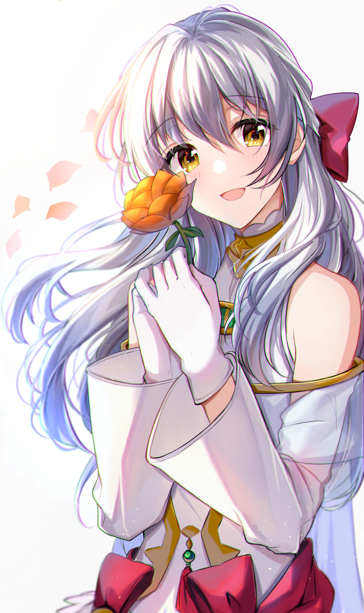 This is a pixiv picture whose title is 花嫁.