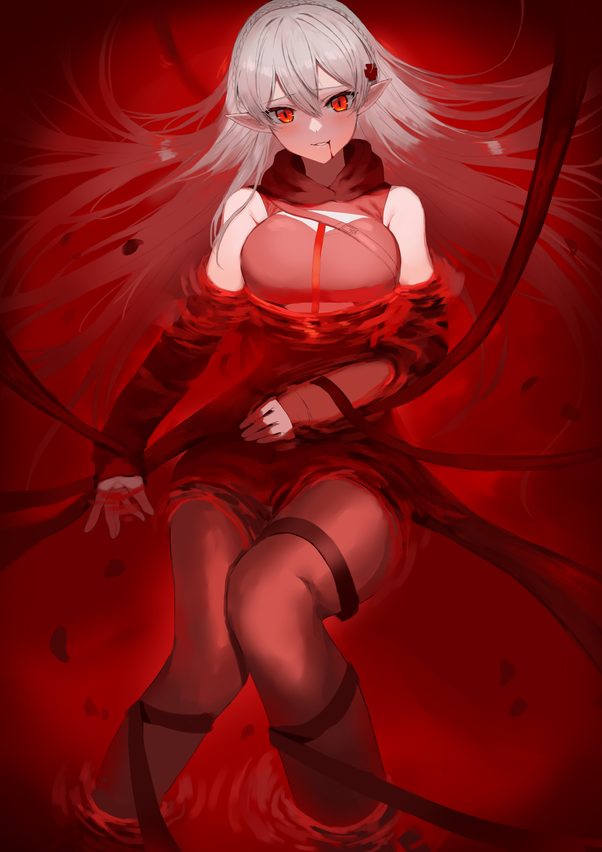 This is a pixiv picture whose title is warfarin.