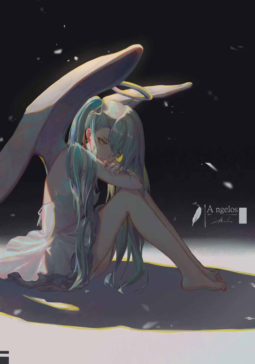 This is a pixiv picture whose title is Angelos.