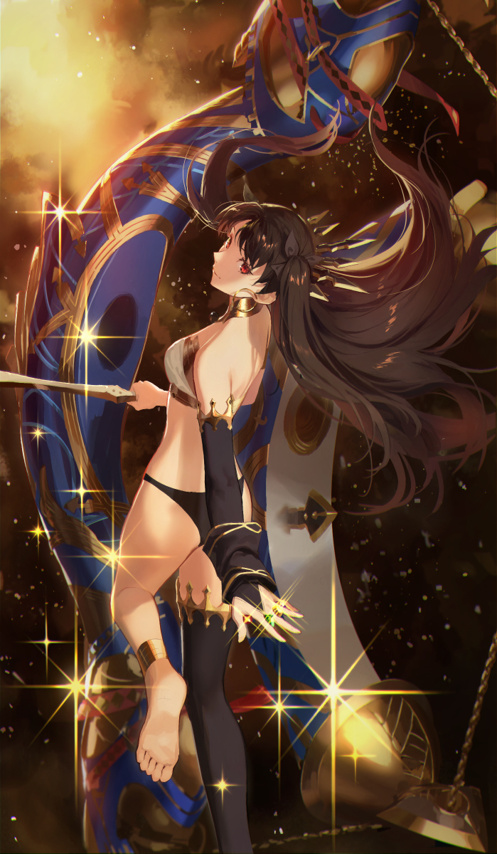 This is a pixiv picture whose title is イシュタル.