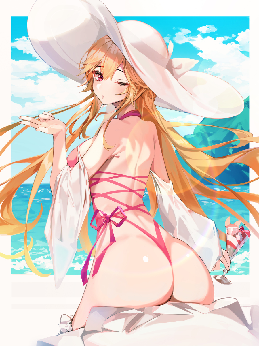 This is a pixiv picture whose title is ★.