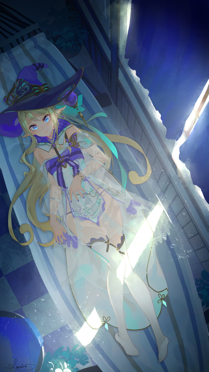 This is a pixiv picture whose title is エルフさん.