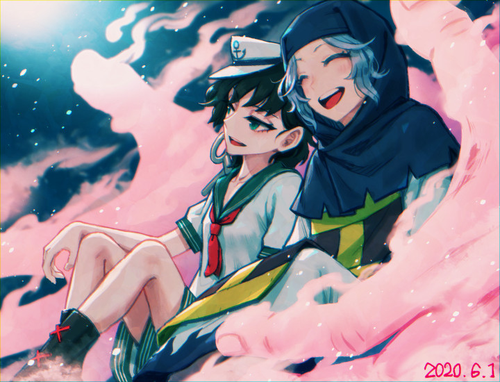 This is a pixiv picture whose title is 2020/6/1.