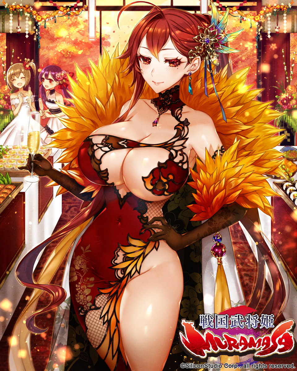 This is a pixiv picture whose title is 【戦国武将姫MURAMASA】馬場信春.