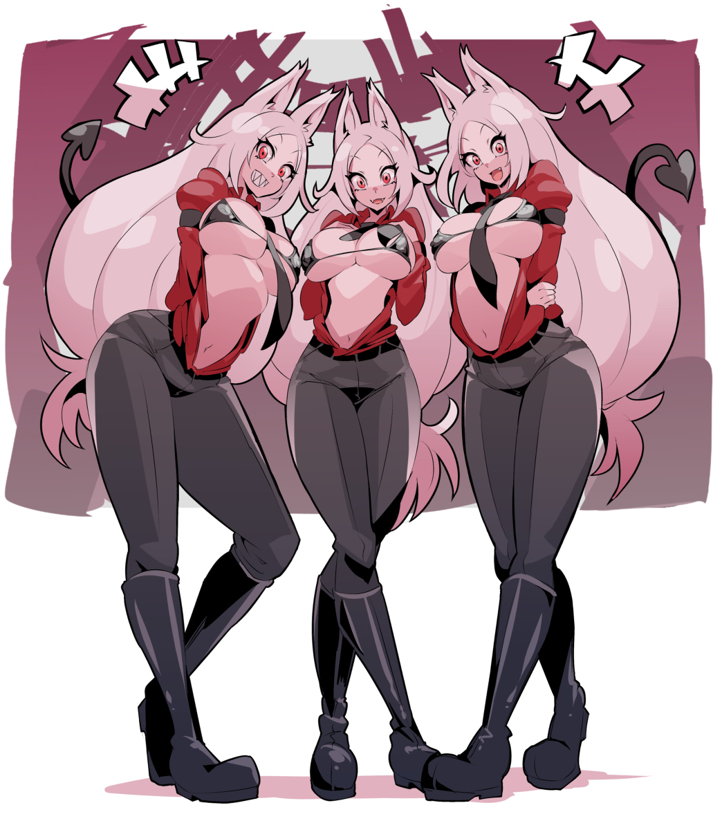 This is a pixiv picture whose title is ケルベロス.