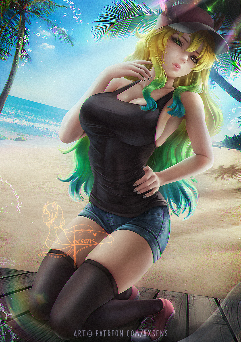 This is a pixiv picture whose title is ルコア / Lucoa.