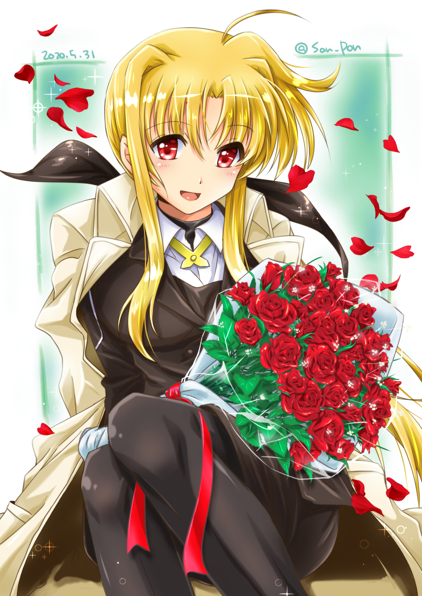 This is a pixiv picture whose title is ハラオウン執務官.