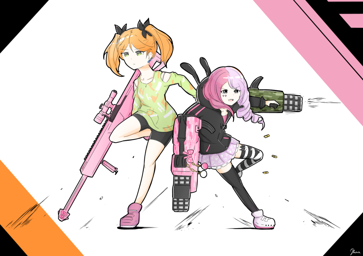 This is a pixiv picture whose title is Trigger.