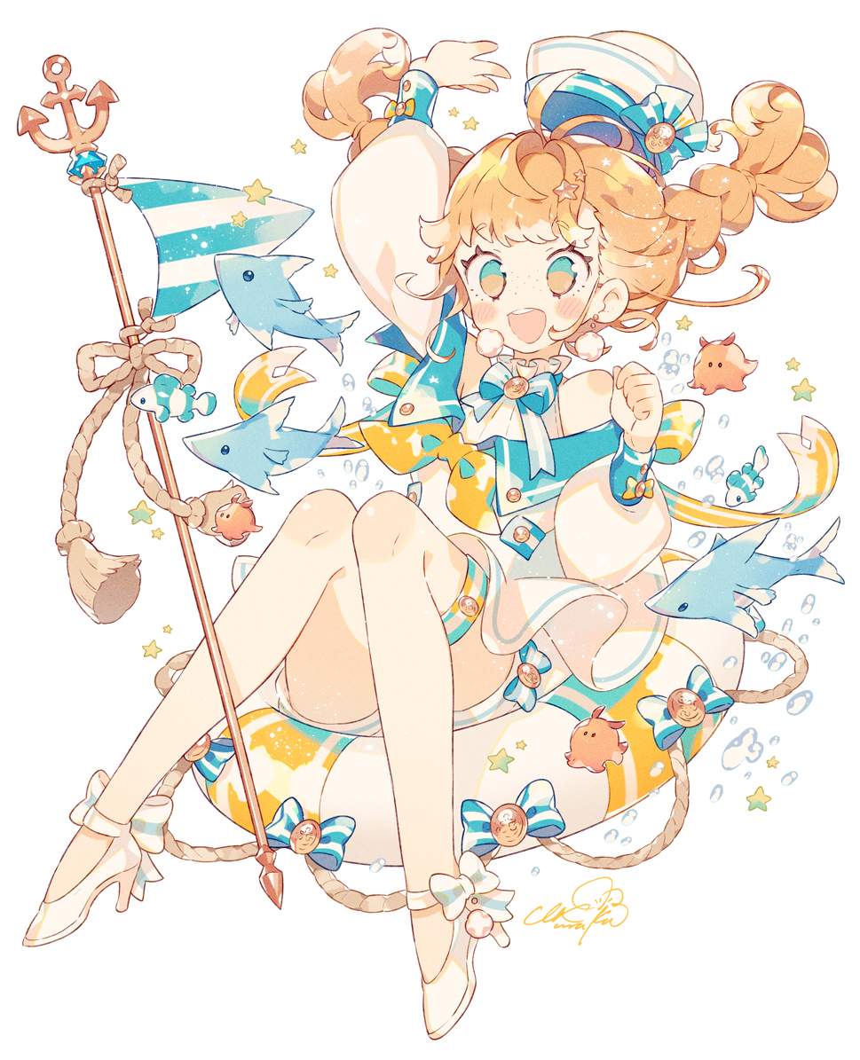 This is a pixiv picture whose title is Summer＆Marine.