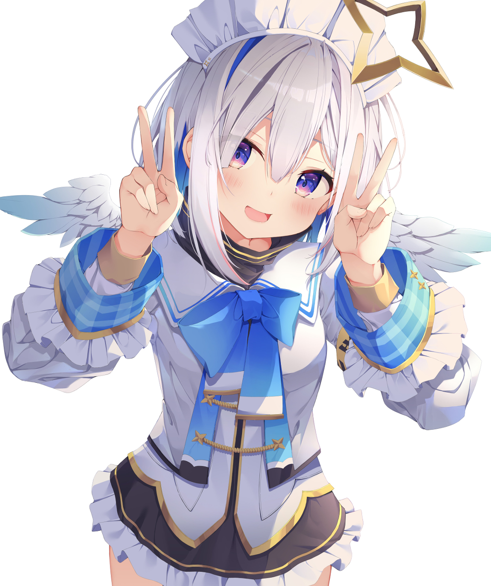 This is a pixiv picture whose title is 天音かなた.