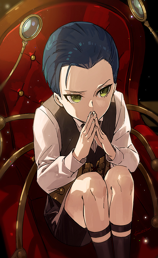 This is a pixiv picture whose title is ホームズ・リリィ.