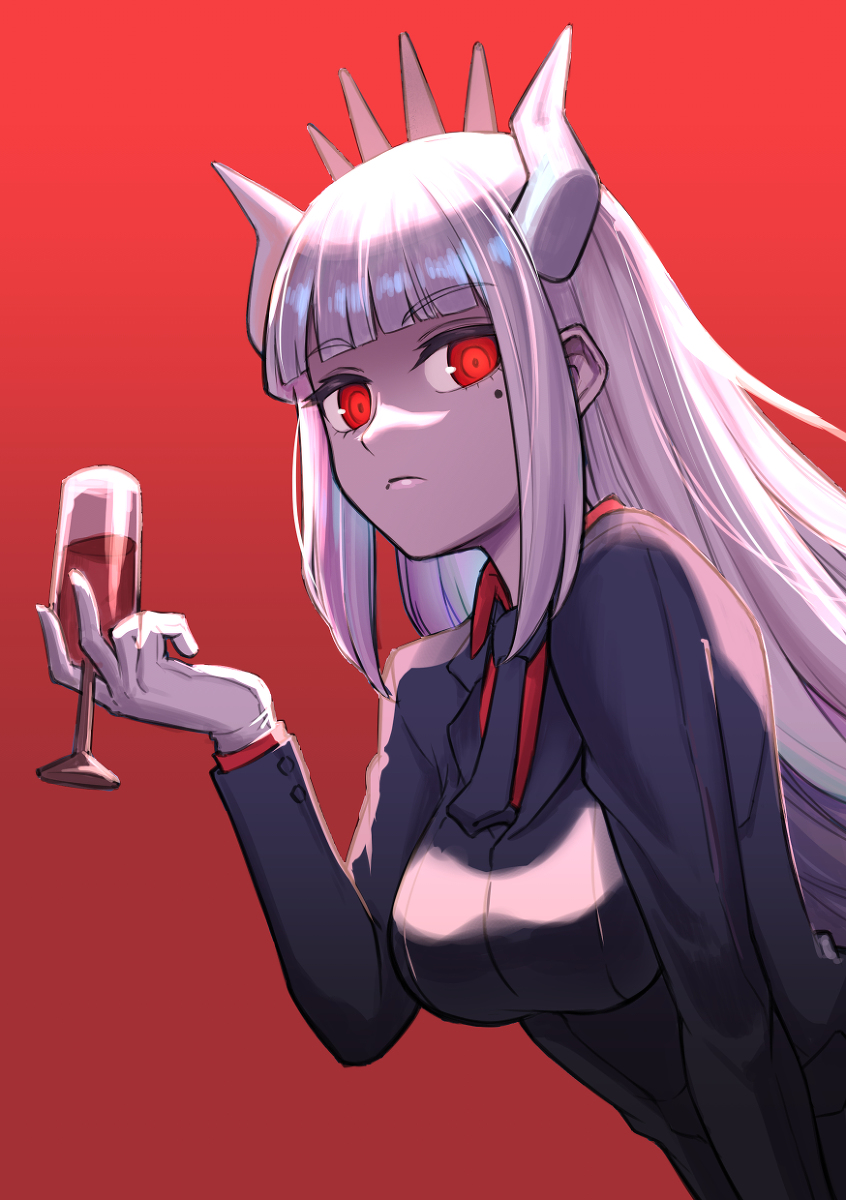 This is a pixiv picture whose title is 路西法  地狱之CEO.