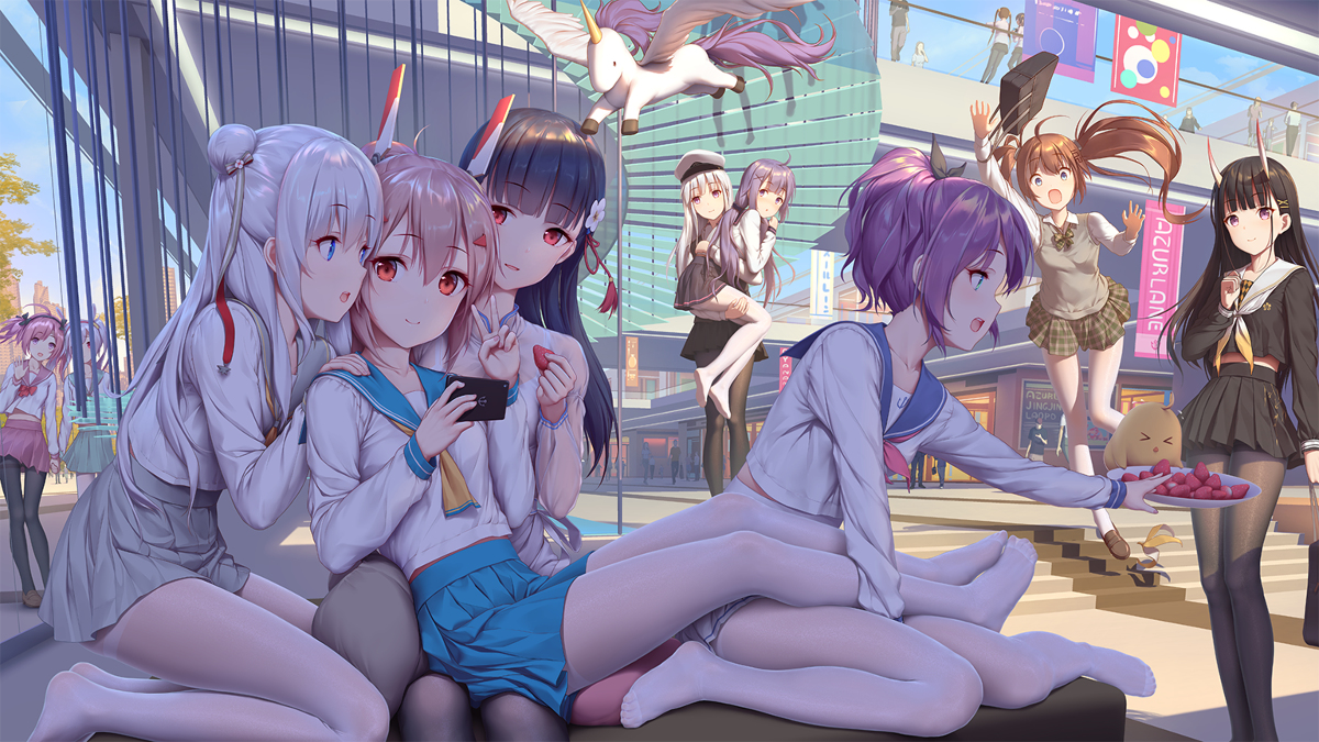 This is a pixiv picture whose title is アズールレーン3周年おめでとう！.