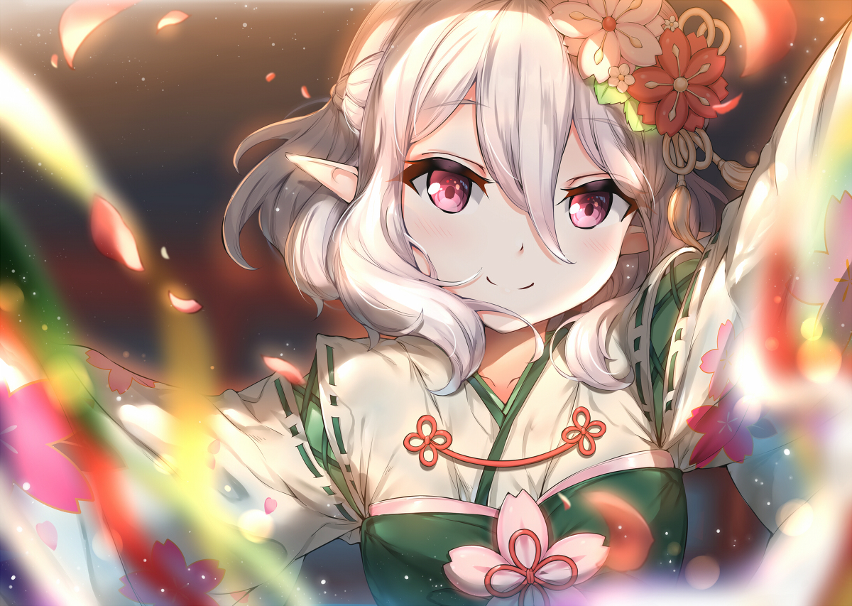 This is a pixiv picture whose title is 正月コッコロ.