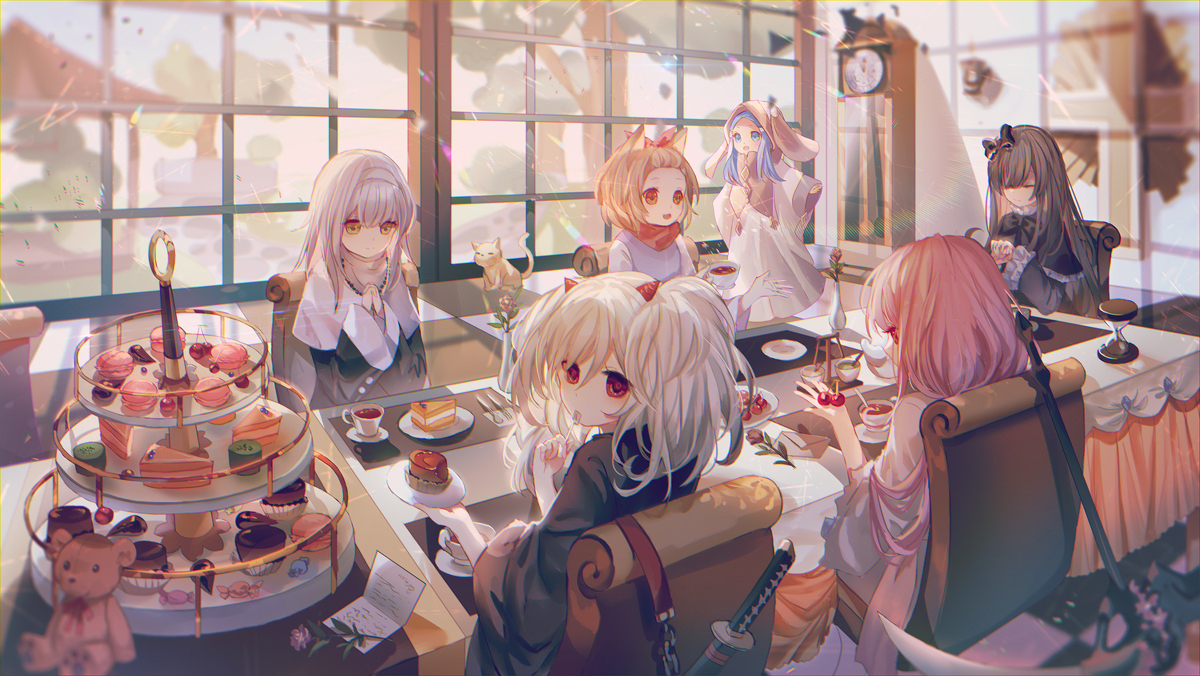 This is a pixiv picture whose title is 妖怪少女.