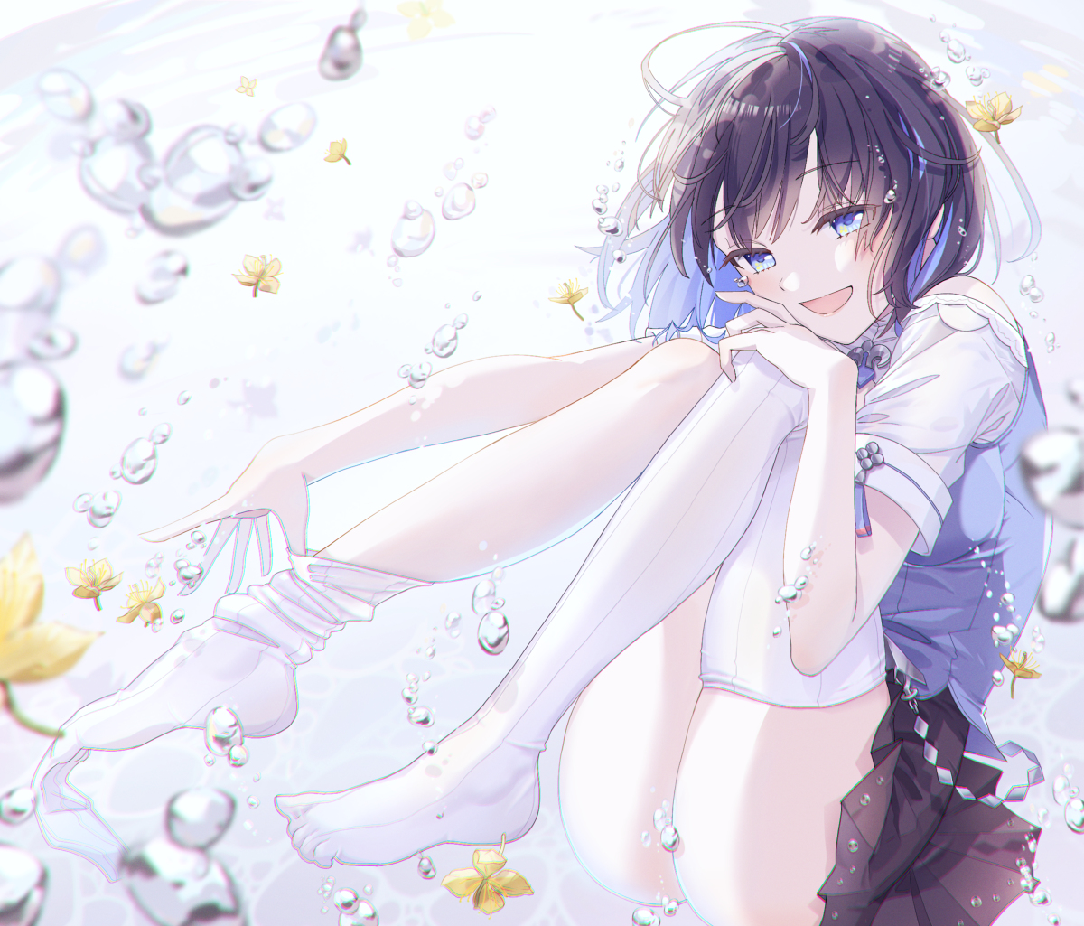 This is a pixiv picture whose title is ｢私を見つけて｣.