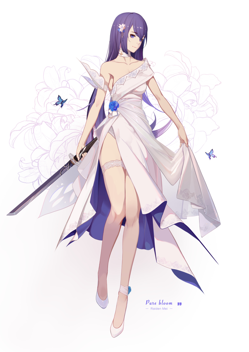 This is a pixiv picture whose title is 芽衣-花嫁.