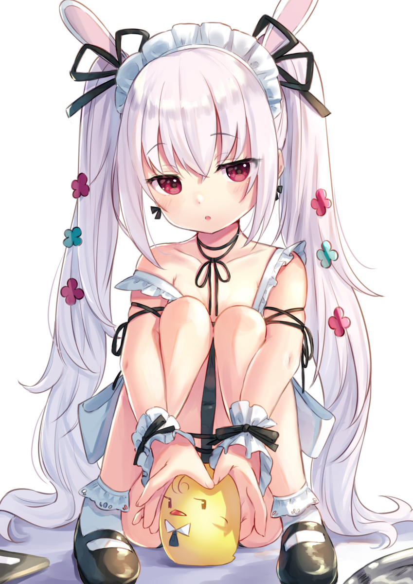 This is a pixiv picture whose title is 「ご注文はなんですか？・・・」.