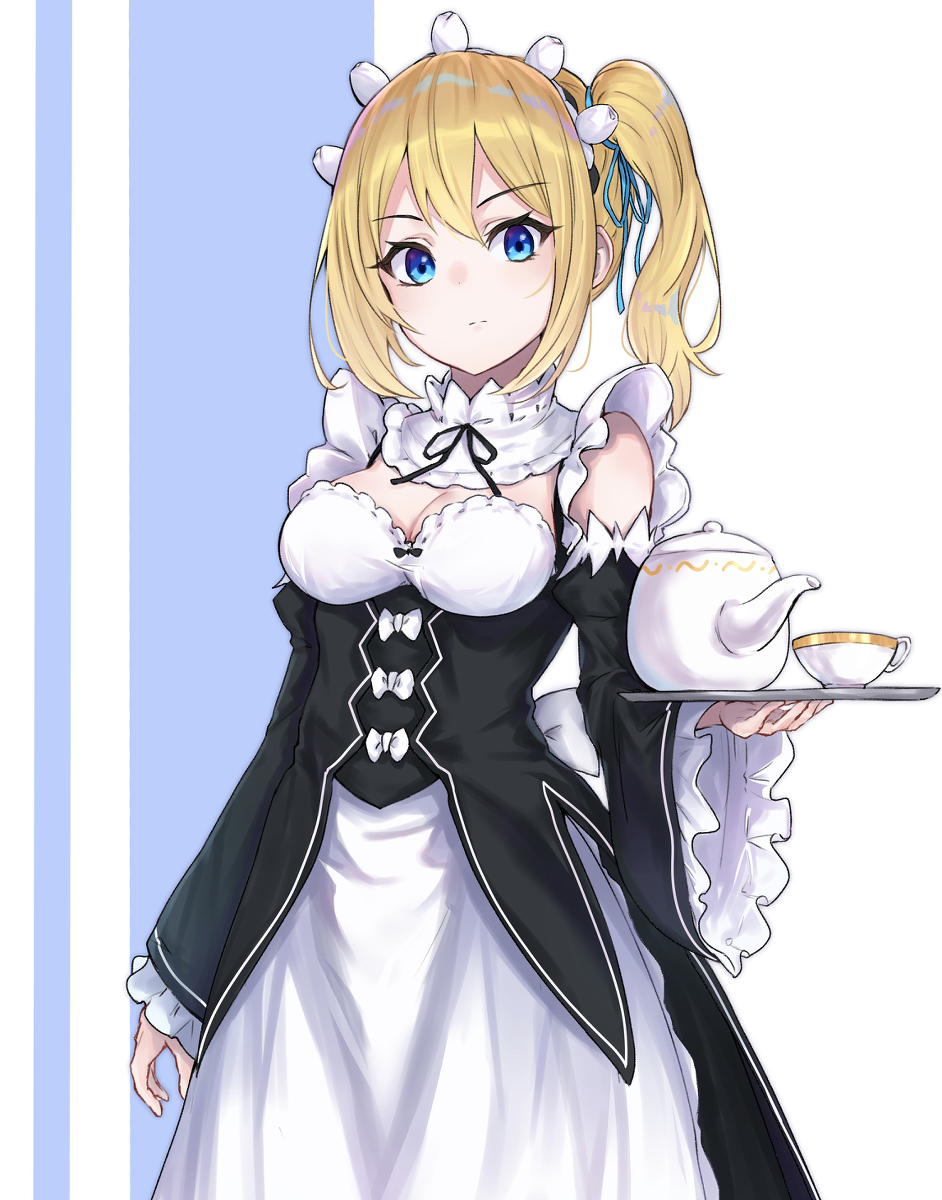 This is a pixiv picture whose title is ゼロから始めるメイド生活.