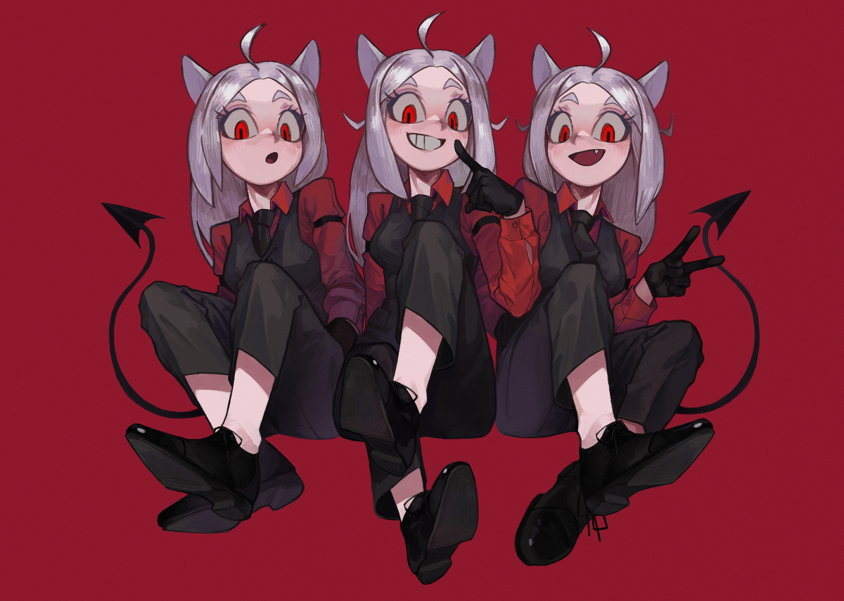 This is a pixiv picture whose title is Cerberus.