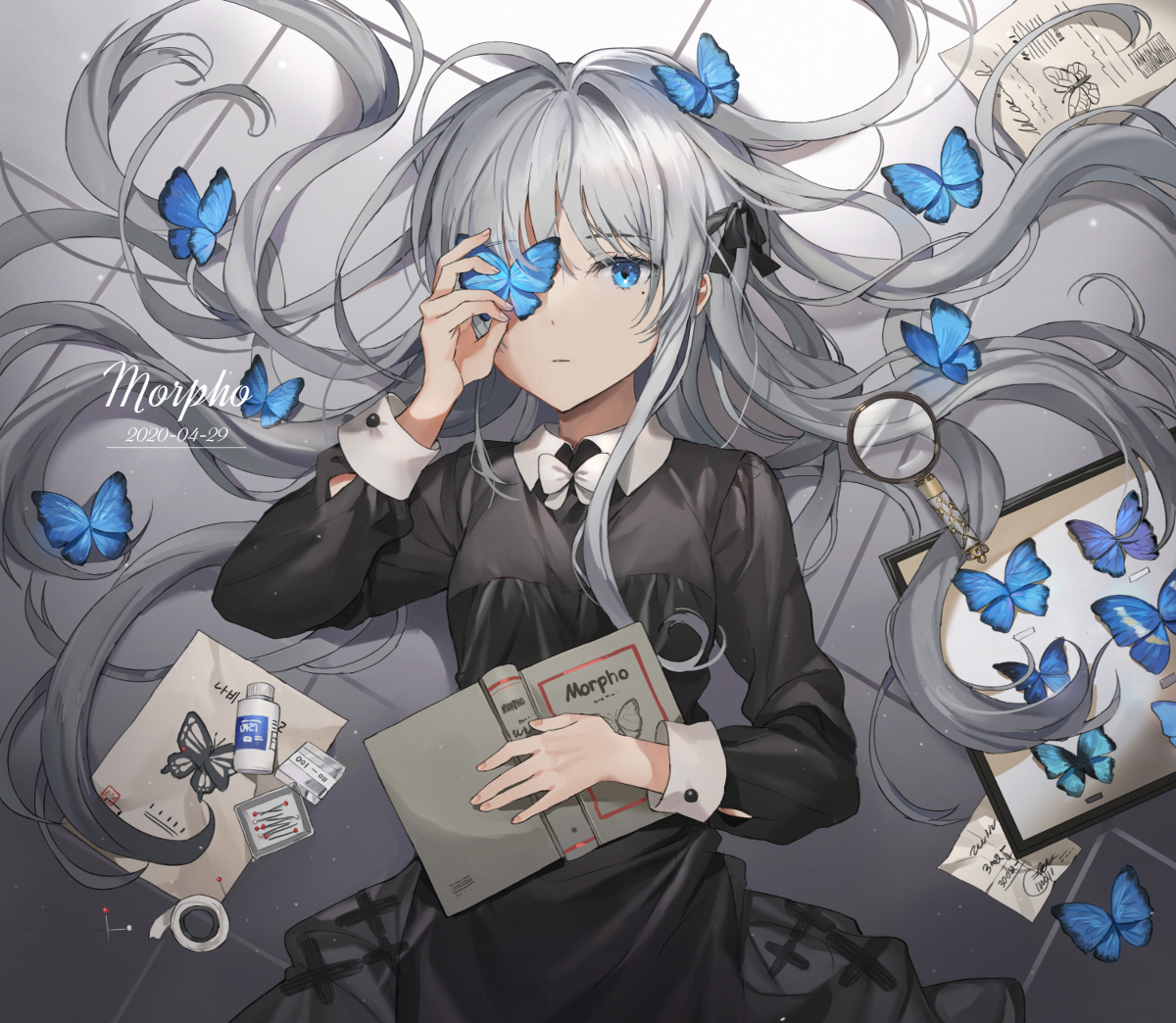 This is a pixiv picture whose title is morpho.