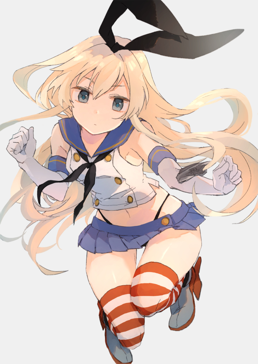 This is a pixiv picture whose title is 島風.