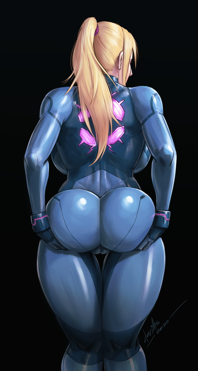 This is a pixiv picture whose title is Samus.