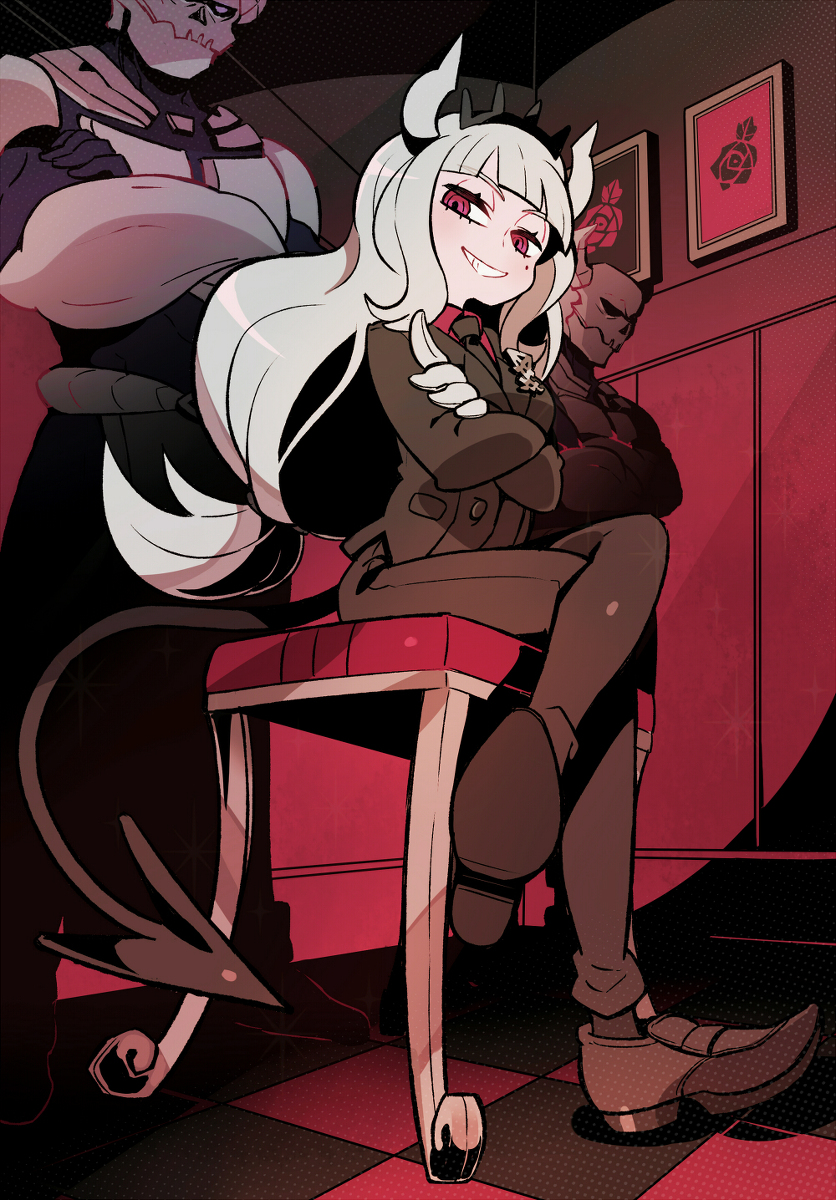 This is a pixiv picture whose title is ルシファー.