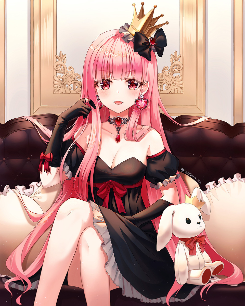 This is a pixiv picture whose title is QUEEN.
