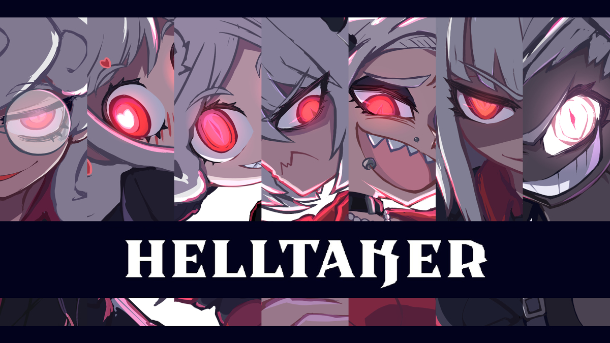 This is a pixiv picture whose title is Helltaker-BAD ENDまとめ.