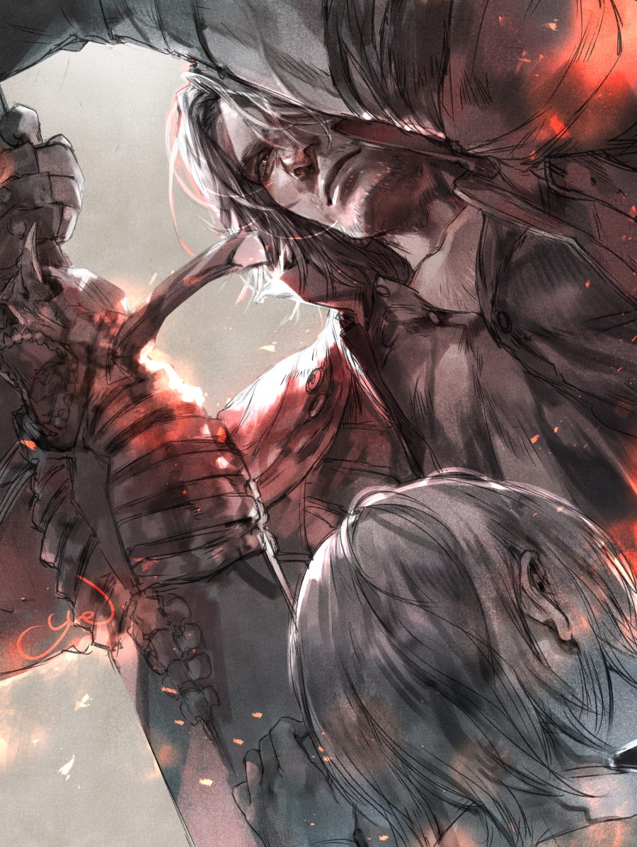 This is a pixiv picture whose title is Inferno.