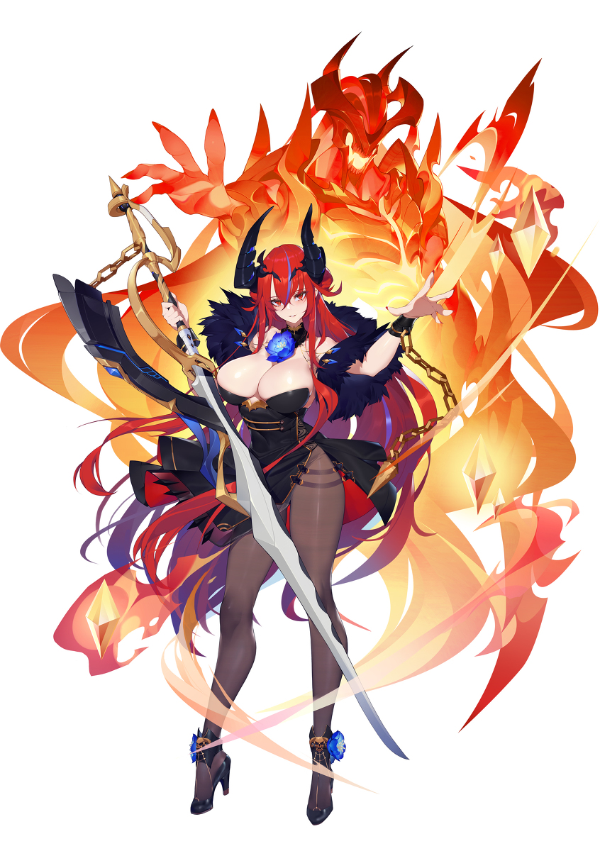 This is a pixiv picture whose title is 阿修罗.