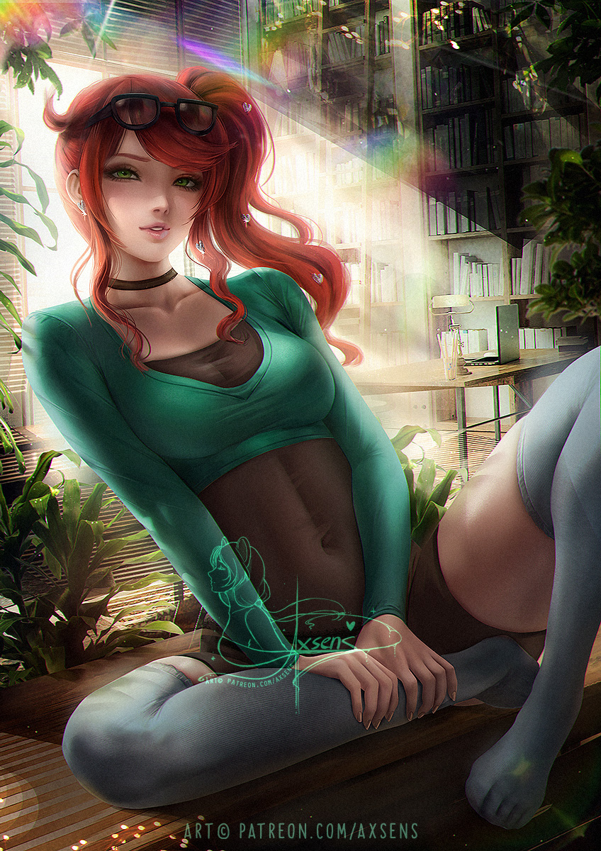 This is a pixiv picture whose title is ソニア / Sonia.