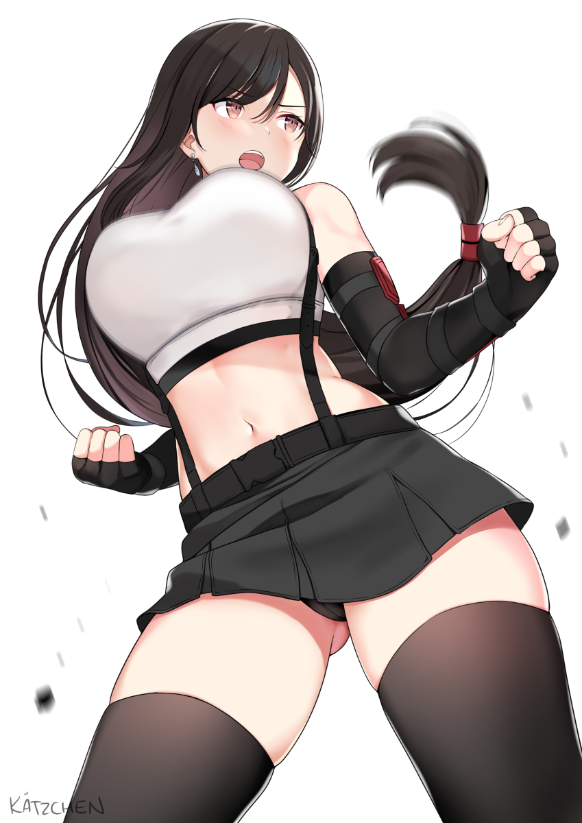 This is a pixiv picture whose title is ティファ.