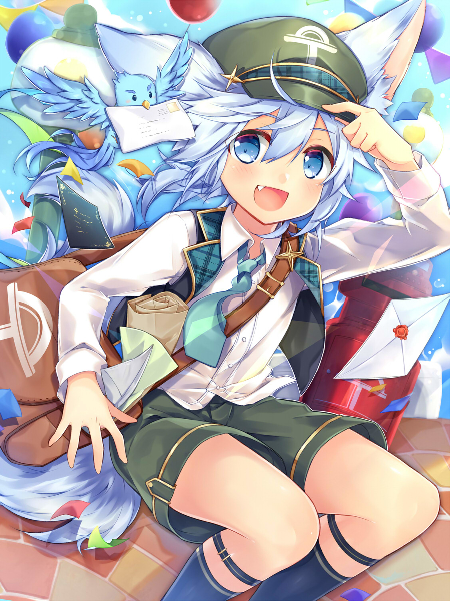 This is a pixiv picture whose title is 郵便屋さん✉✉✉.