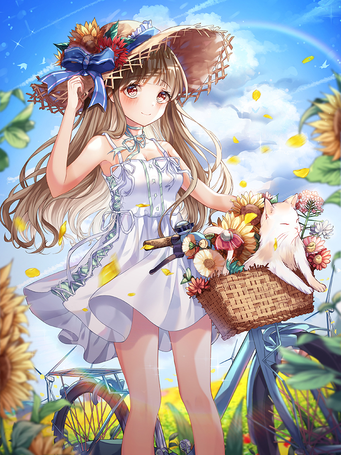 This is a pixiv picture whose title is 夏.