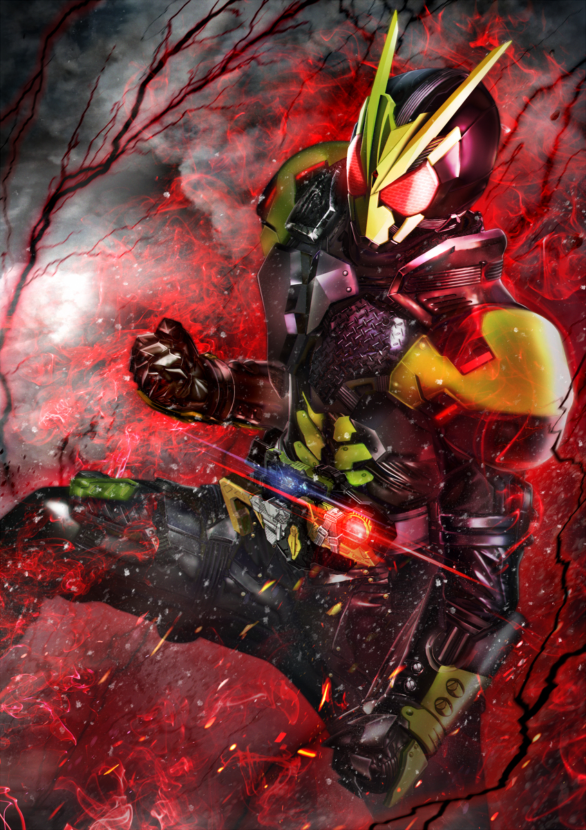 This is a pixiv picture whose title is 仮面ライダー001.