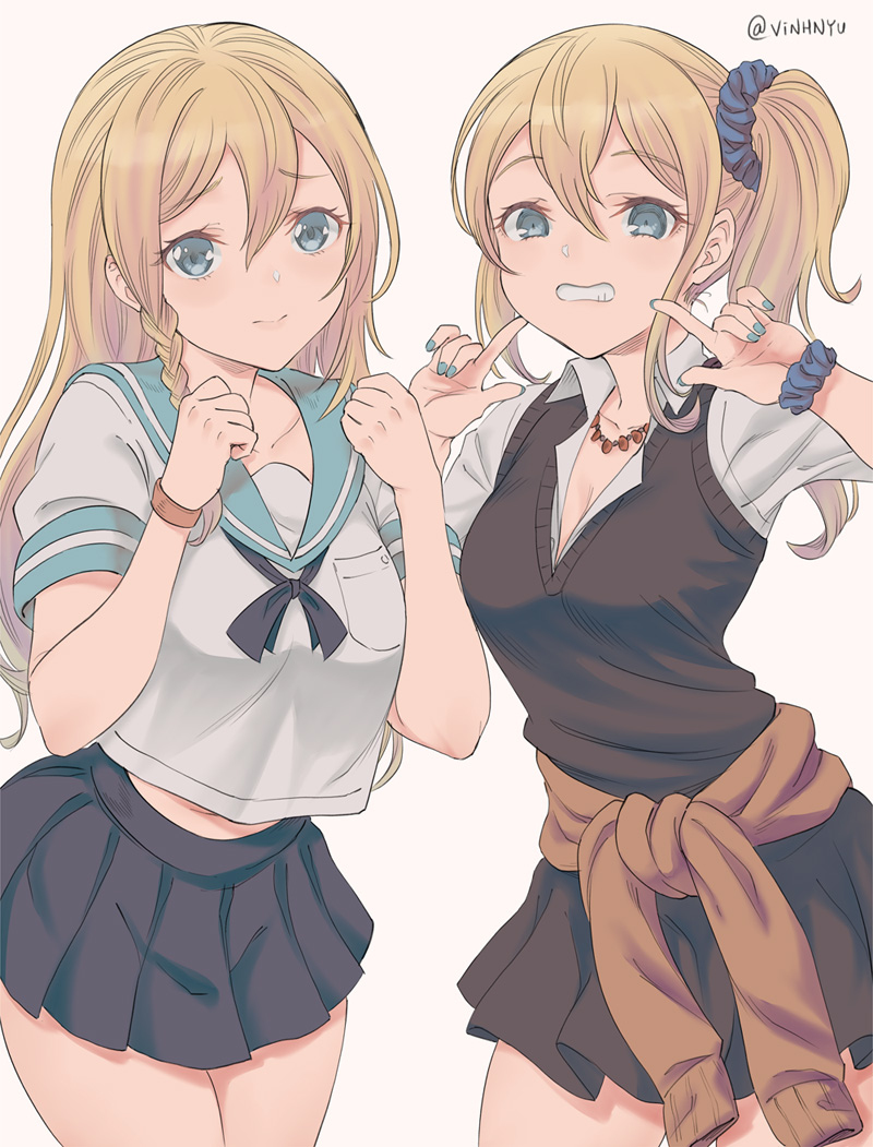 This is a pixiv picture whose title is HYSC or Hayasaka?.