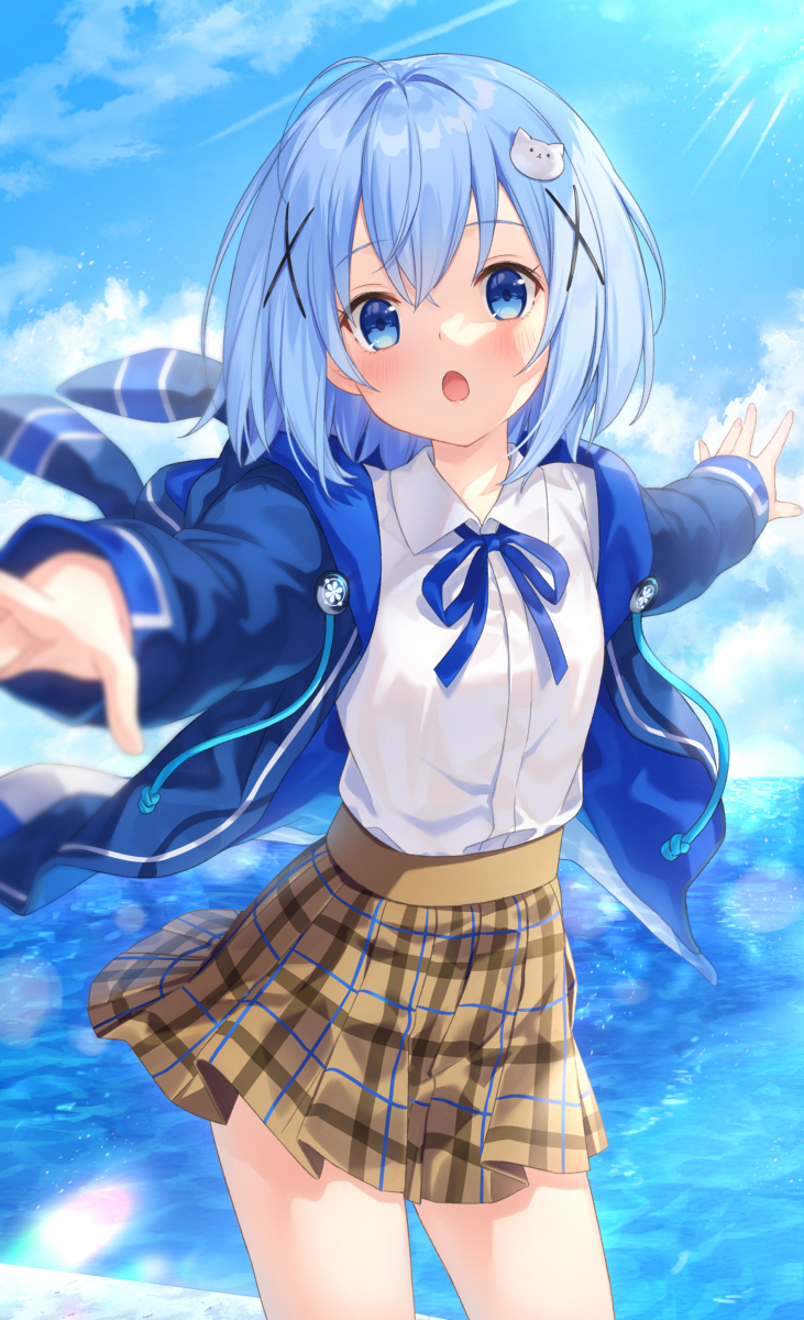 This is a pixiv picture whose title is クロラビチノちゃん.