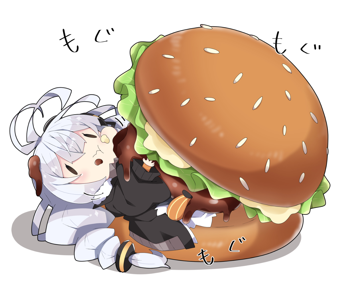 This is a pixiv picture whose title is てりやきマックあかり。.