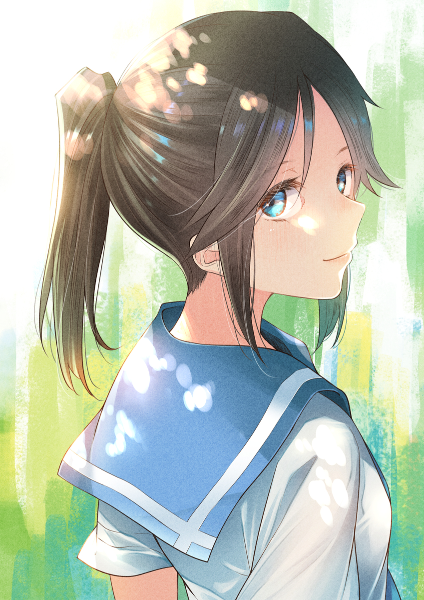 This is a pixiv picture whose title is リズと青い鳥.