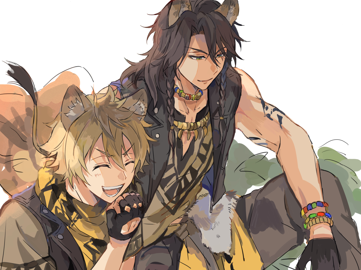 This is a pixiv picture whose title is 【腐】レオラギ+α詰め②.