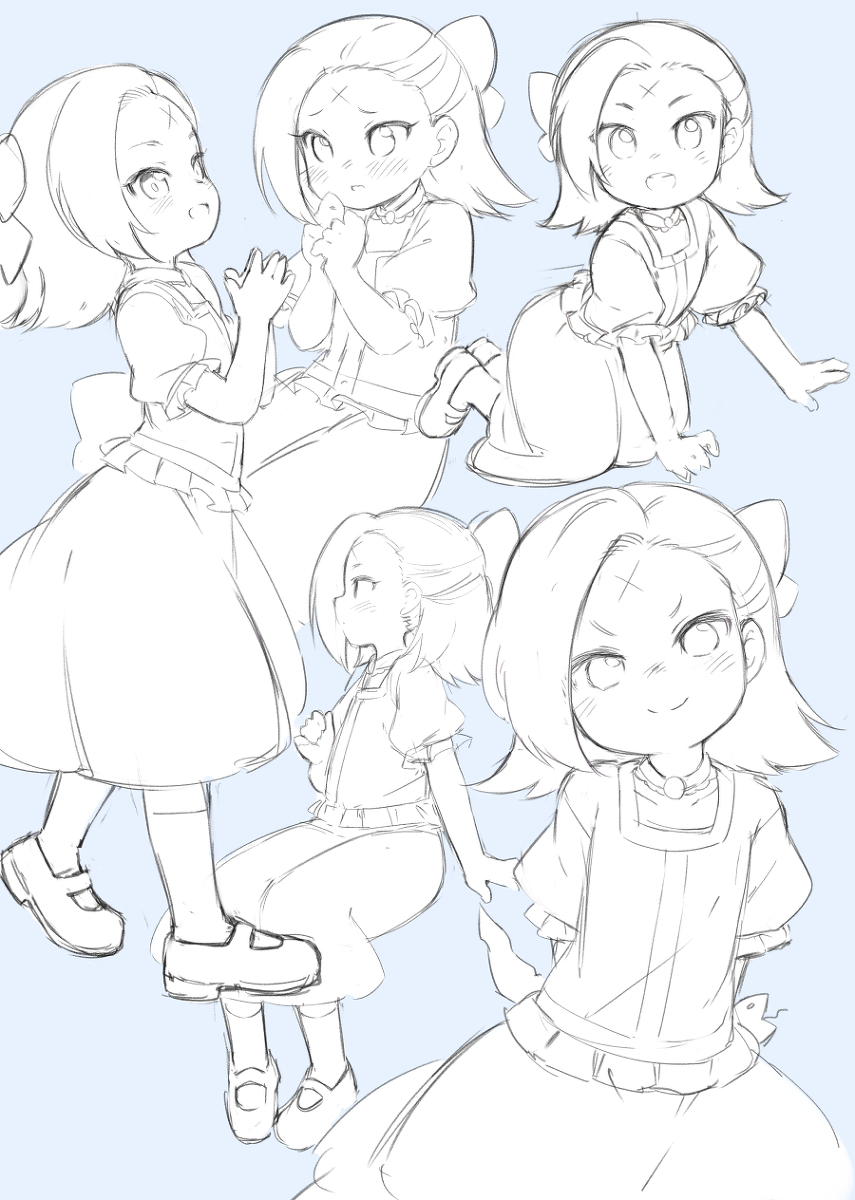 This is a pixiv picture whose title is 幼少期カタリナ.