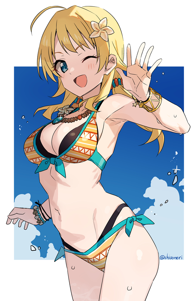 This is a pixiv picture whose title is シャニ詰.