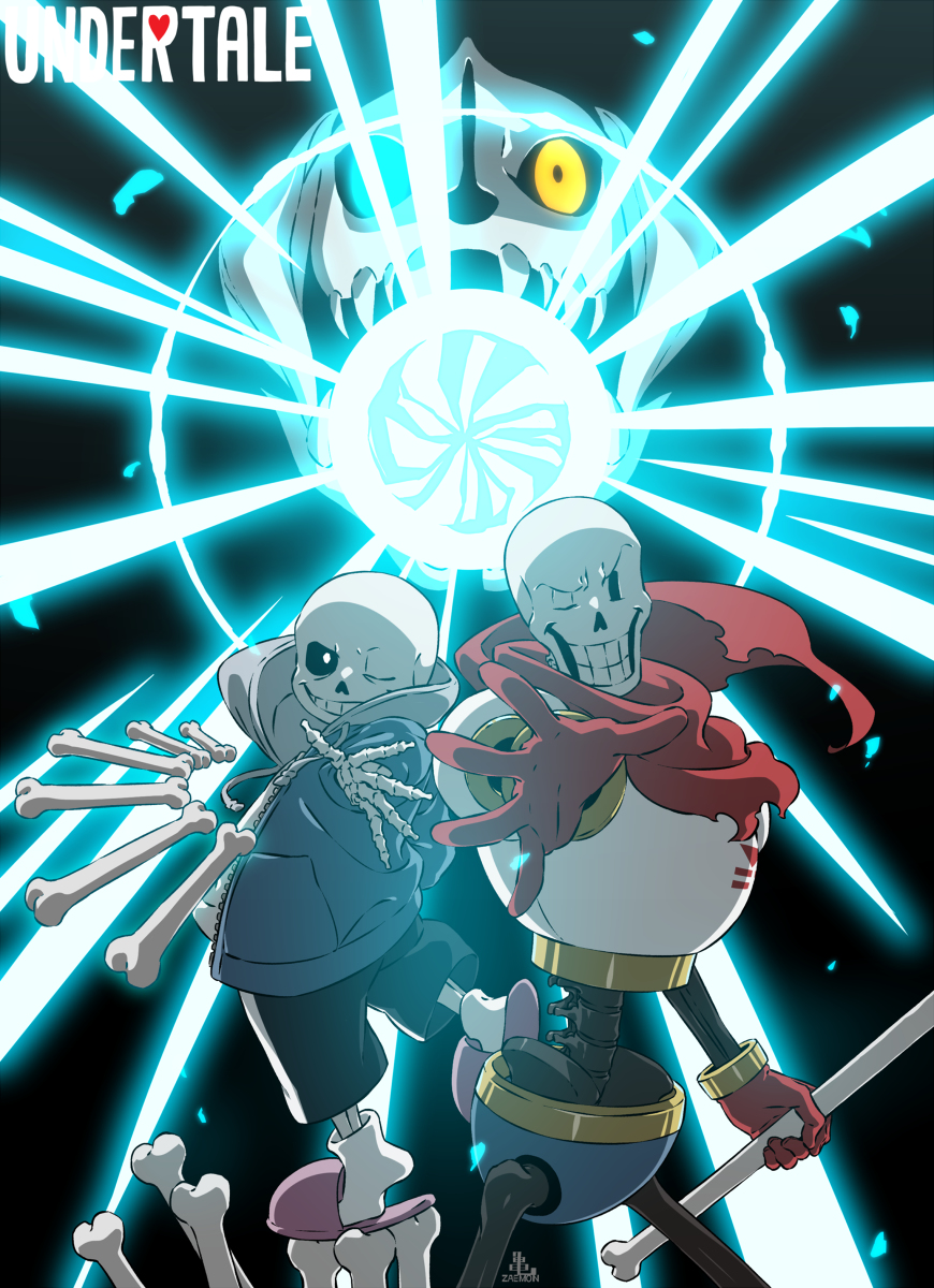 This is a pixiv picture whose title is Skeleton brothers4.